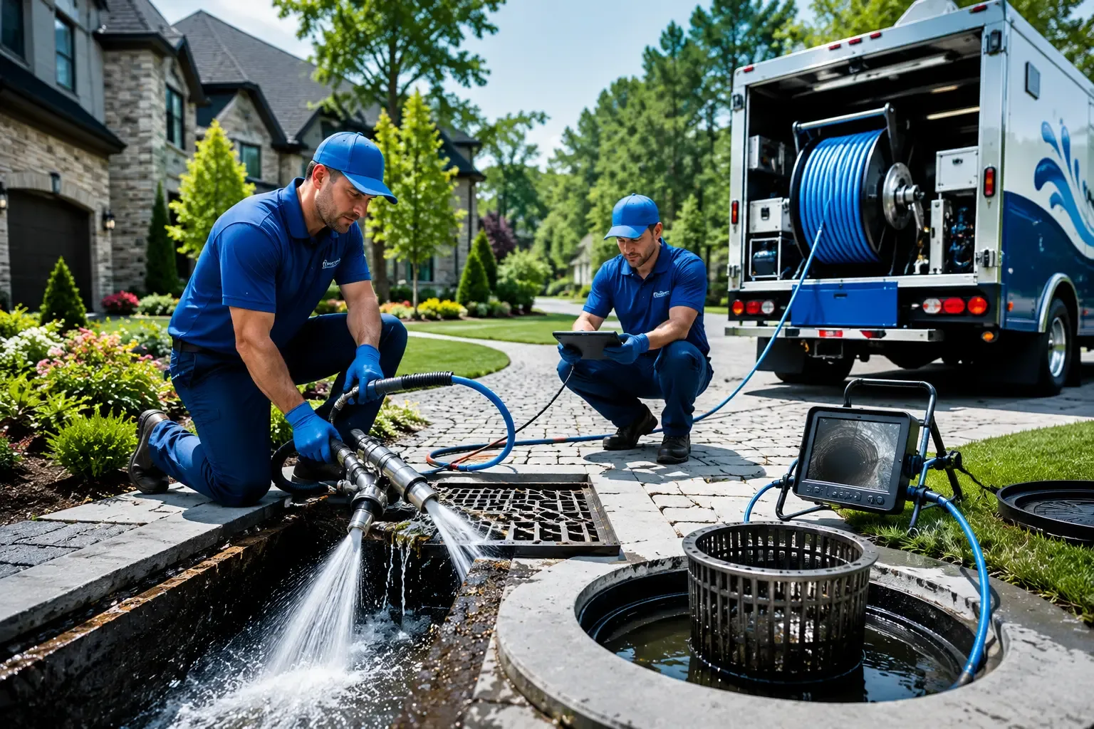Local outdoor drain cleaning professionals in Bishop, TX