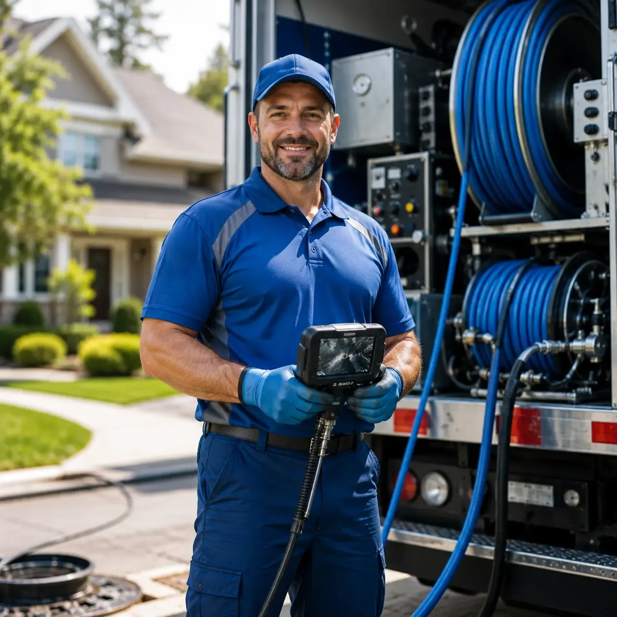 Local outdoor drain cleaning specialists in Bishop, TX